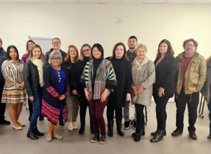 A reunião com os mosaicistas sobre Indicação Geográfica aconteceu em Curitiba. (Foto: Eduardo Pereira)