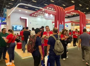 Estande da Softplan e de seu ecossistema de soluções especialistas na indústria da construção na FEICON 2024