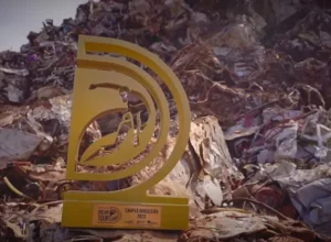 Troféu com aço 100% reciclável para campeões do Dream Tour - Divulgação Gerdau