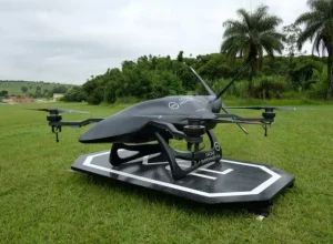 Harpia P-71, o drone de pulverização agrícola da Psyche Aerospace.