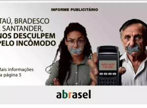 Campanha da Abrasel contra o fim do parcelamento sem juros. Foto: Reprodução.