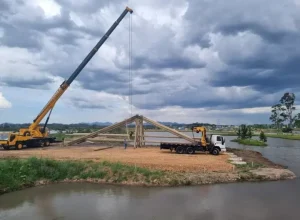 novas pontes no Parque das Águas_Pinhais