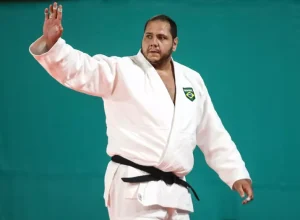 FOTO: Rafael Silva, o Baby nas Olimpíadas de Paris. Foto: Gaspar Nóbrega/COB