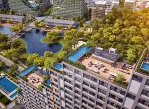 Imagem aérea Vivapark Porto Belo (Crédito: Vokkan)