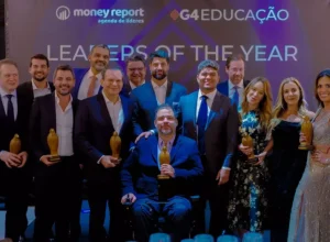 Empreendedores premiados no evento 'Leaders of The Year / Foto: Divulgação/G4 Educação