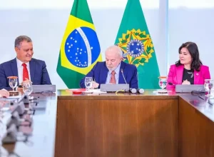 Presidente Lula, durante a sanção da Lei Orçamentária Anual (LOA 2024) no Palácio do Planalto - Foto: Ricardo Stuckert / PR