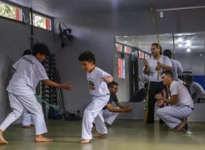 viva o sábado capoeira