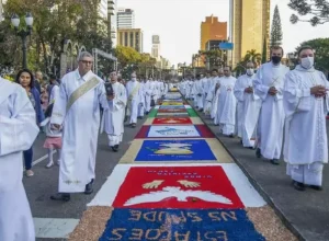 Evento de fé, união, fé e criatividade.foto arquivo JBA