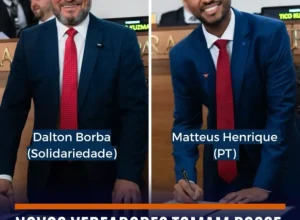 Novos vereadores, Dalton retorna e Matteus inicia primeiro mamdato foto montagem Rodrigo Fonseca-CMC
