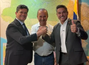 Zucco, Sérgio Moro e Jorginho Mello apoio a Flavio Bolsonaro