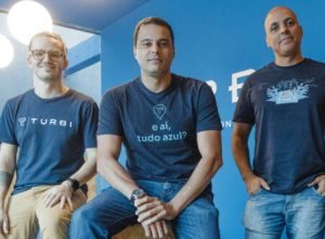 Luiz Bonini (CGO), Diego Lira (CEO) e Marcio Pedrozo (CTO)