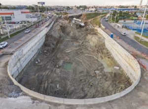 atuba obras no trevo