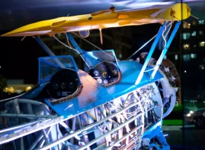 O avião da década de 40 faz parte do acervo do WS Aircraft Museum Crédito: Alex Niza