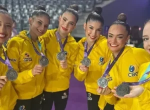 brasil ouro em ginástica rítmica