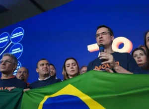 Deltan Dallagnol, está filiado ao partido Novo.