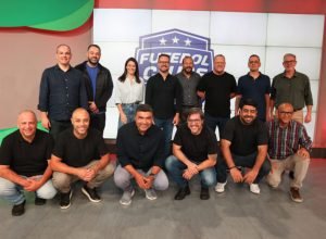 Equipe de esporte da Rádio Clube FM Foto: Franklin de Freitas