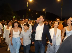 ratinho e família na ponte de guaratuba