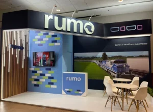 Estande da Rumo no IHHA