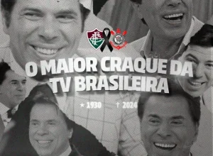 Fluminense e Corinthians prestam homenagem no Maracanã foto reprodução