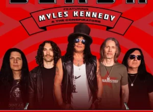SLASH FT. MYLES KENNEDY AND THE CONSPIRATORS retornam ao Brasil e anunciam show em Curitiba
