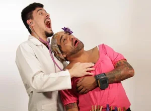 Foto Alorino e Enfermeiro - crédito Renan Borges