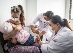 vacinação bebês foto ricardo marajó