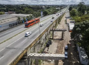 _viaduto tarumã vigas